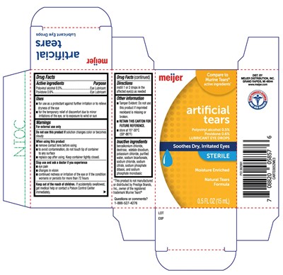 Meijer Artificial Tears 15ml (Kc Dl   Meijer Artificial Tears 0.5oz)